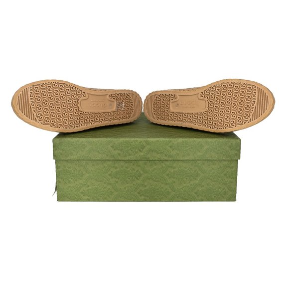 Gucci Men's GG Interlocking on Original GG Canvas High Top Sneakers - Picture 9 of 9